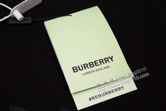 Burberry專櫃巴寶莉2023SS新款印花T恤 男女同款 tzy2730